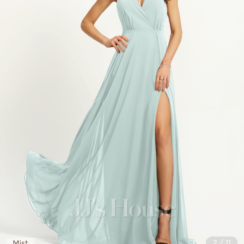 JJs House Women's Light Blue Evening Dress